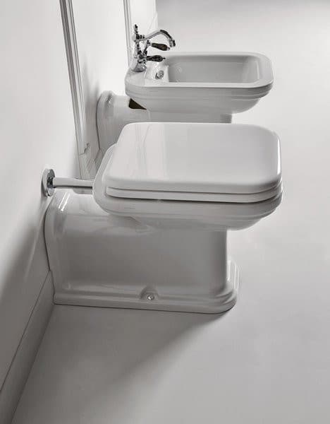 WALDORF misa WC 37x65 cm z odpływem poziomym/pionowym, biały