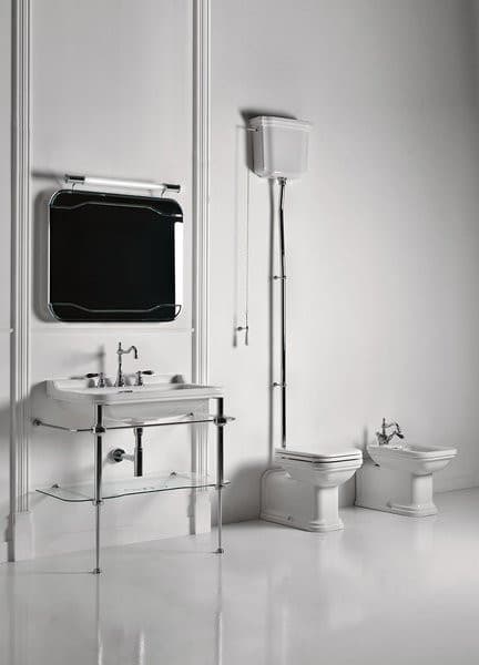 WALDORF spłuczka do WC wysoka, retro, biała