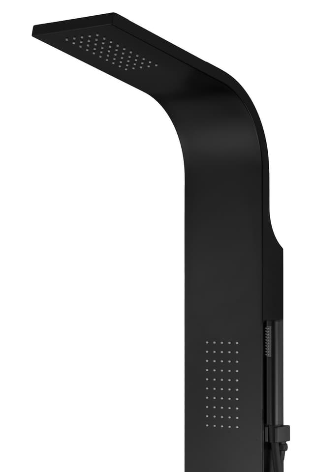 Panel prysznicowy Corsan ALTO Termostat Czarny