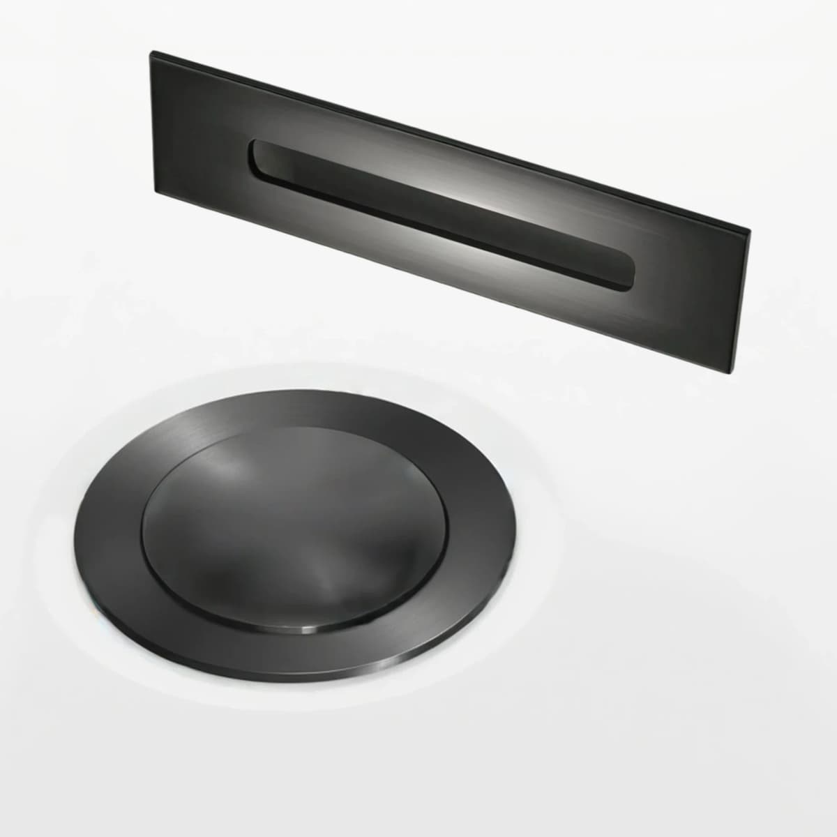 Korek do wanny klik klak ZWKKGM z maskownicą, gunmetal