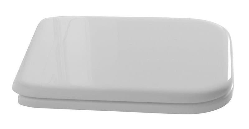 WALDORF deska WC Soft Close, biało-brązowa