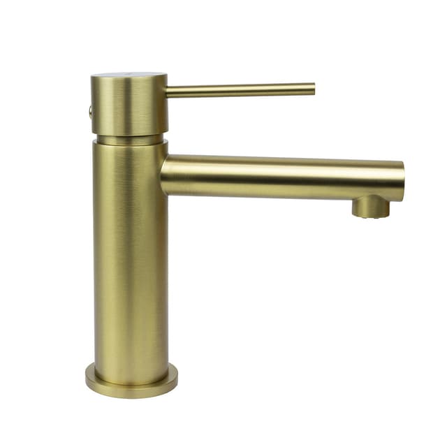 Bateria umywalkowa LUGO CMB7511BGL złoto szczotkowane