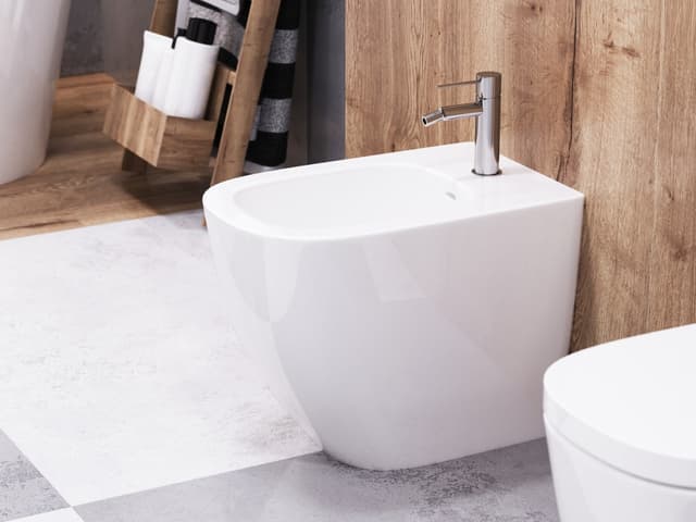 Bateria bidetowa LUGO CMB7531BGL Złoto Szczotkowane