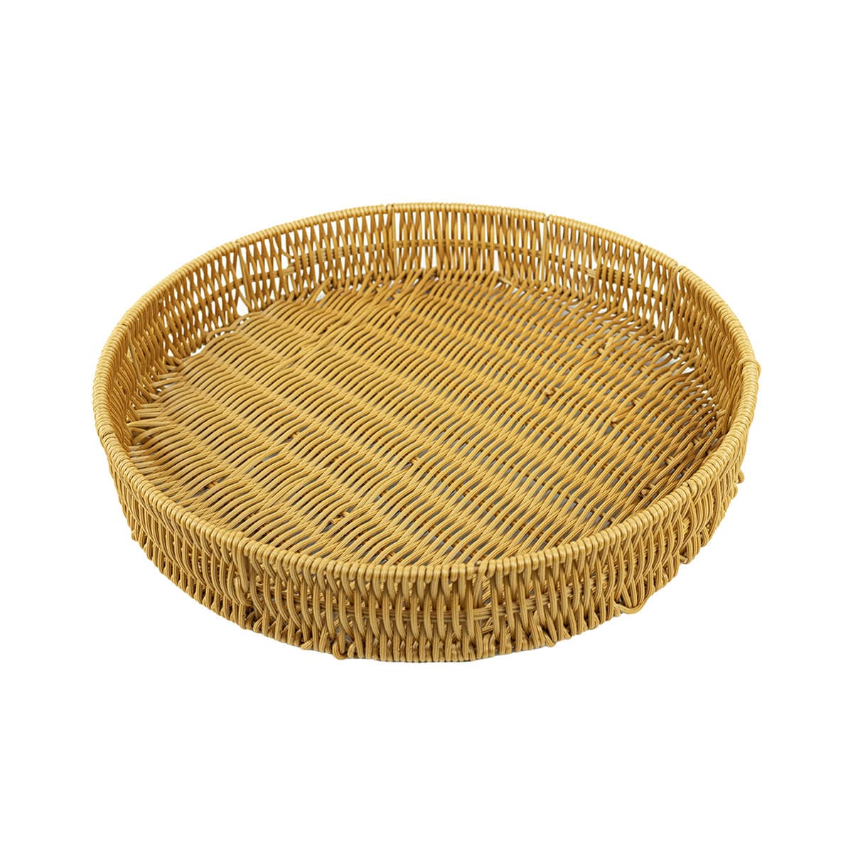 Taca pleciona z technorattanu 020B ⌀35xH5