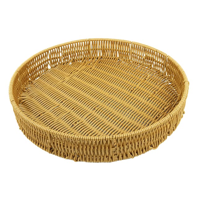 Taca pleciona z technorattanu 020A ⌀40xH5