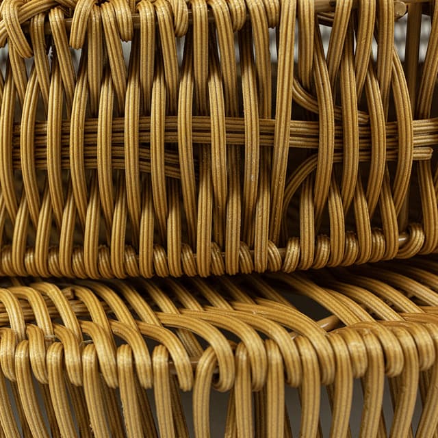 Taca pleciona z technorattanu 020A ⌀40xH5