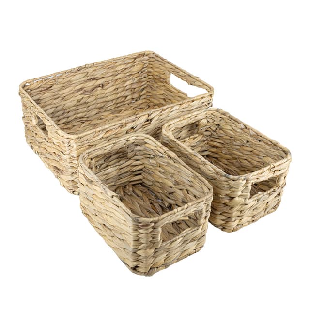 Zestaw koszy z hiacyntu wodnego TALIA 414 KPL