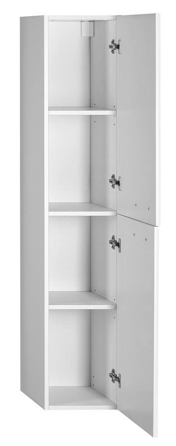 ZOJA/KERAMIA FRESH wysoka szafka łazienkowa 30x140x25cm, biała