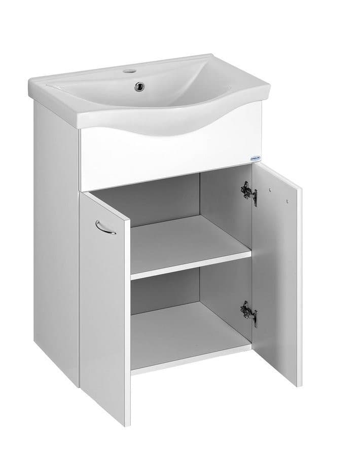 KERAMIA FRESH szafka umywalkowa 51,1x74x34 cm biała