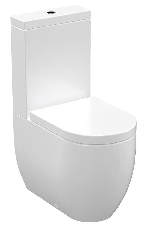 FLO EGO spłuczka do WC kompaktowego, biały