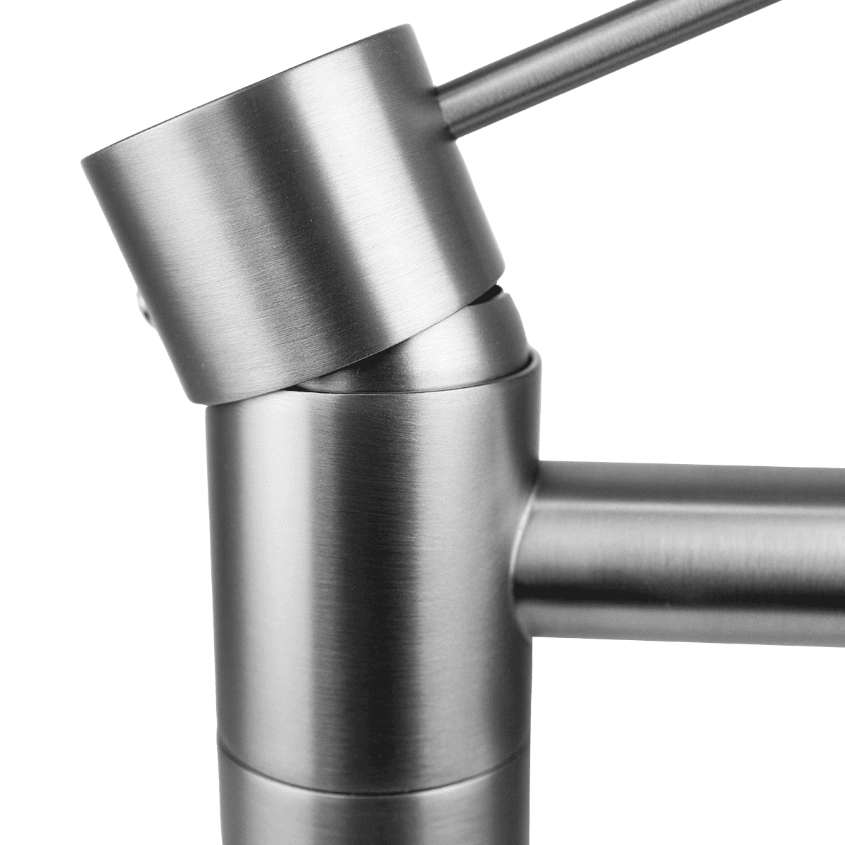 Bateria bidetowa LUGO CMB7531BSL Stal szczotkowana