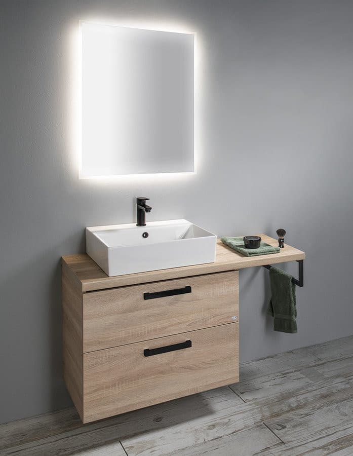 SISTEMA ceramiczna umywalka 50x42 cm, biała