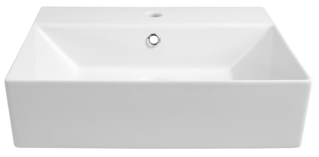 SISTEMA ceramiczna umywalka 50x42 cm, biała
