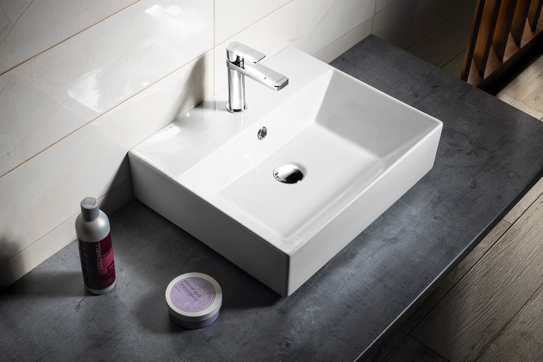 SISTEMA ceramiczna umywalka 50x42 cm, biała