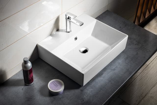 SISTEMA ceramiczna umywalka 50x42 cm, biała