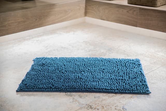 DYWANIK ŁAZIENKOWY NIEBIESKI - AWD Interior