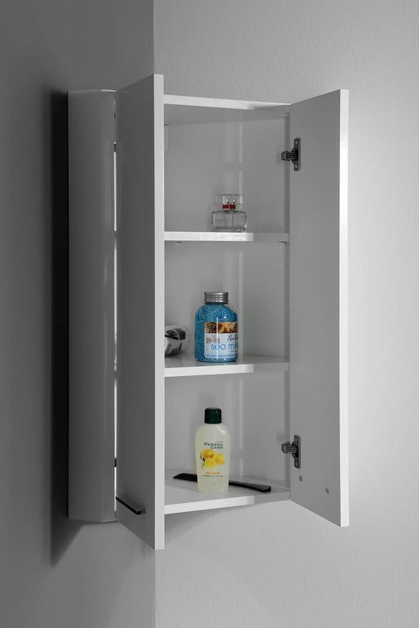 Szafka narożna ZOJA/KERAMIA FRESH 35x76x35 cm, biała