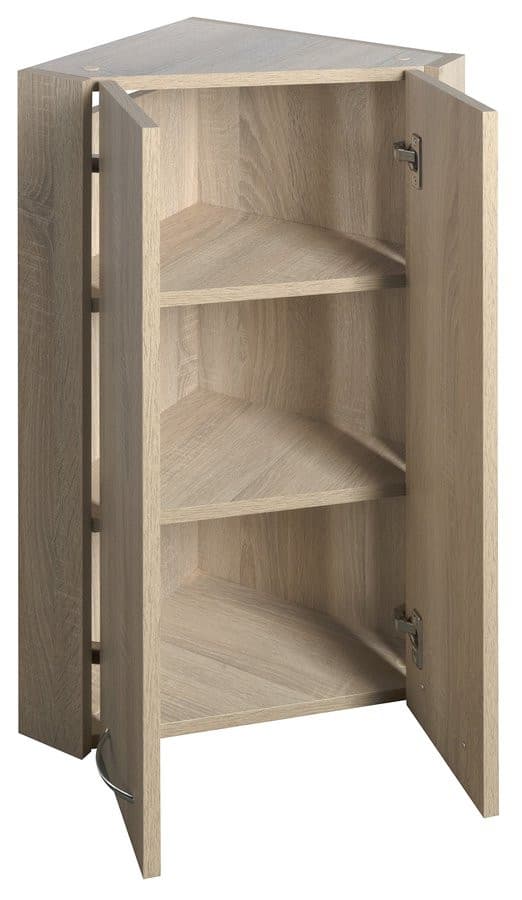 ZOJA KERAMIA FRESH narożna szafka 35x76x35cm, dąb platin