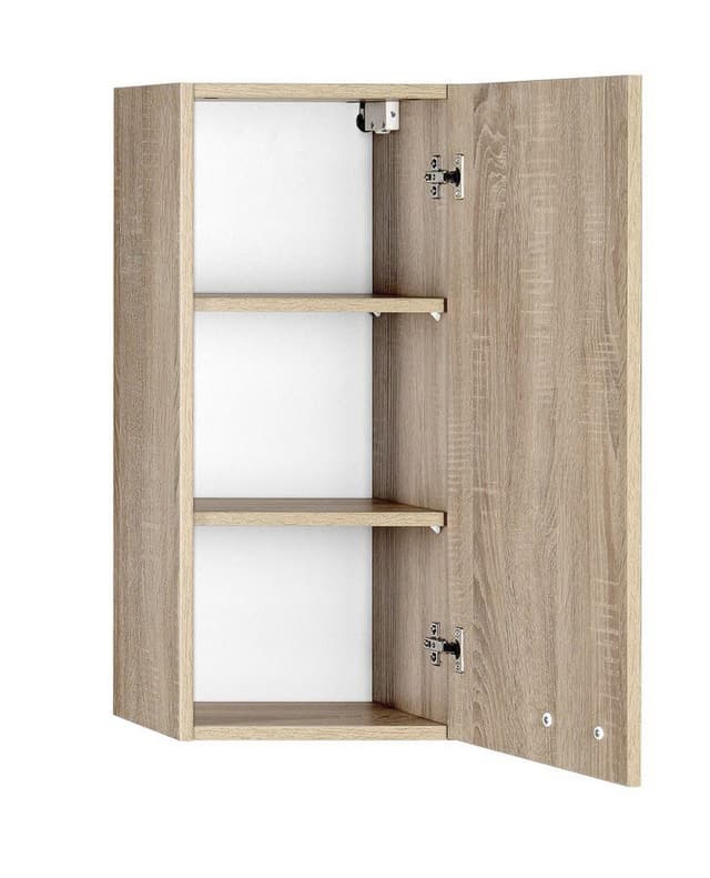 SZAFKA WISZĄCA ZOJA KERAMIA FRESH 35x76x23cm, dąb platin