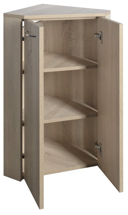 ZOJA KERAMIA FRESH szafka narożna 35x76x35cm dąb platin