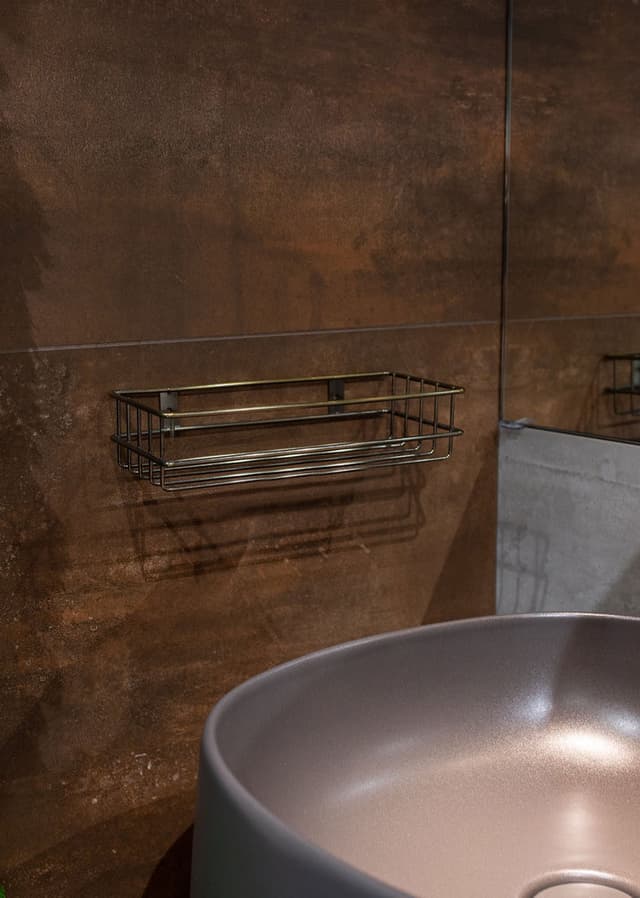 PÓŁKA DRUCIANA ZŁOTA - AWD Interior