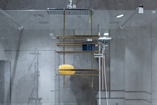 PÓŁKA DRUCIANA ZŁOTA - AWD Interior