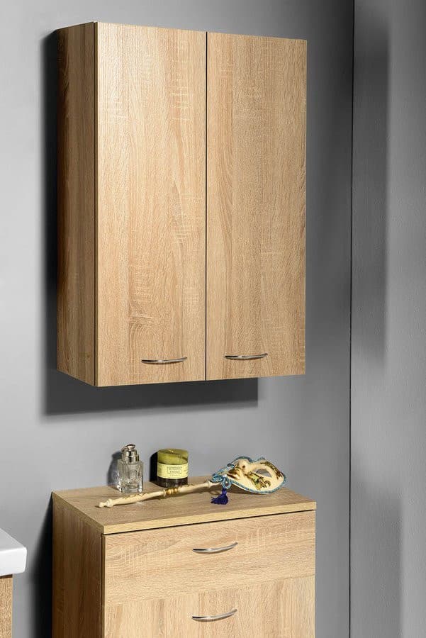 ZOJA KERAMIA FRESH szafka wisząca 50x76x23cm, dąb platinowy