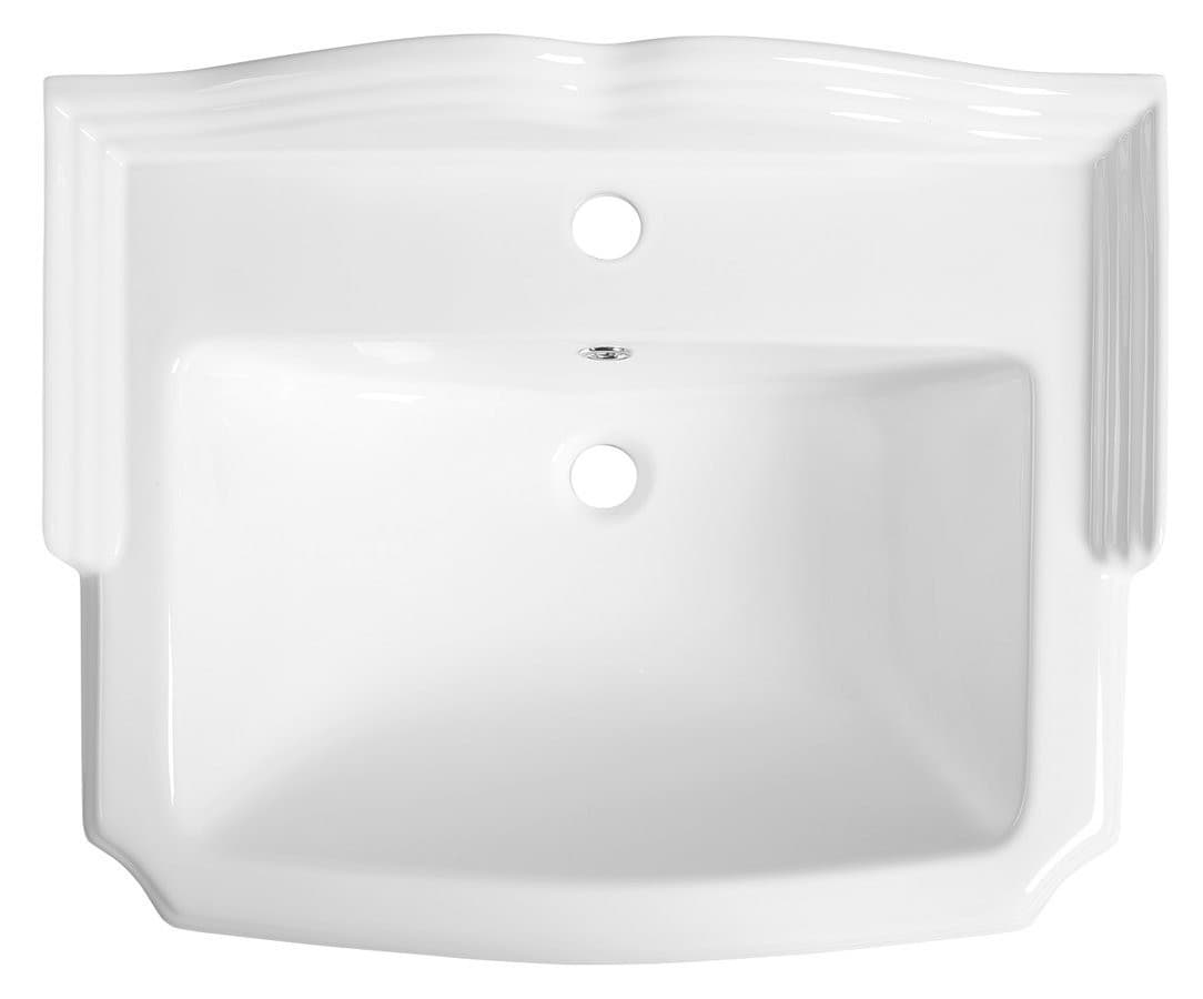 ANTIK umywalka ceramiczna, retro 58x47 cm, biała