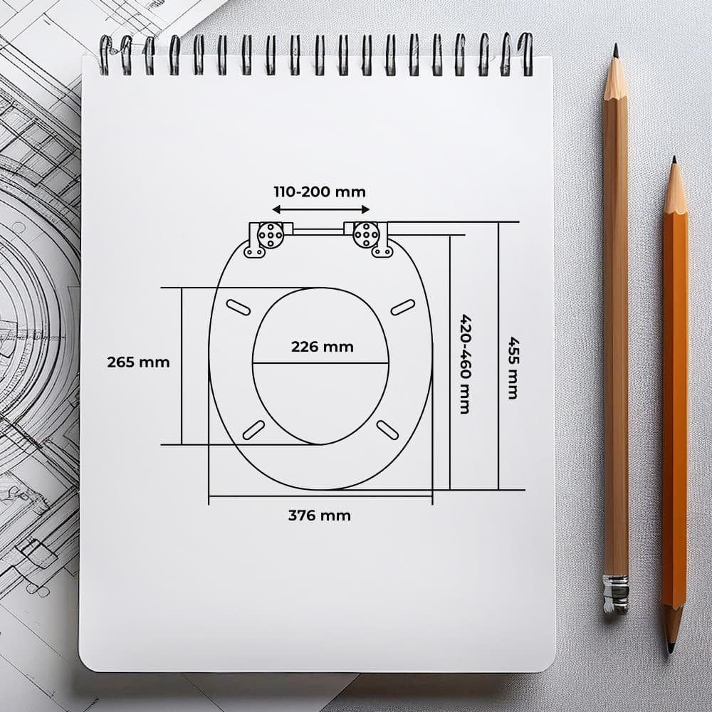 Deska sedesowa AWD Interior Edessa MDF 1911