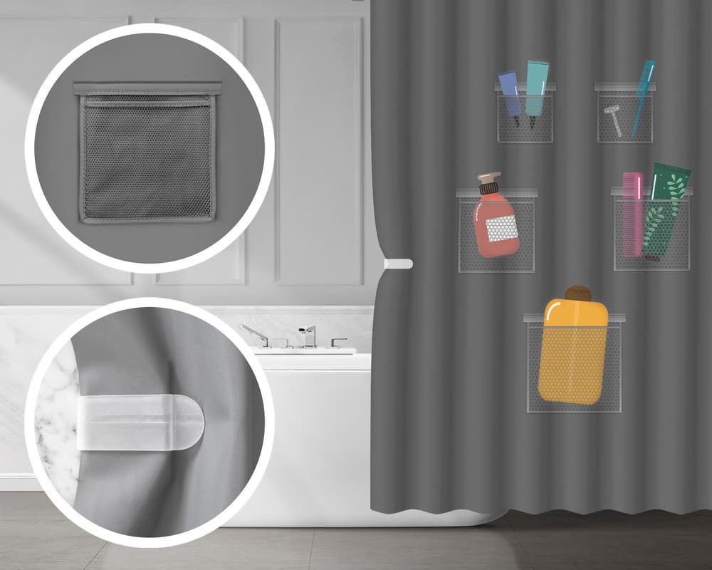 ZASŁONKA PRYSZNICOWA 0,15MM - AWD Interior