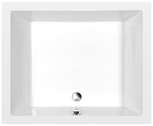 DEEP brodzik prysznicowy głęboki 110x90x26 cm, akrylowy biały