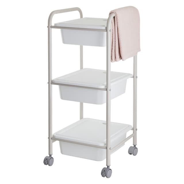 Regał na kółkach AWD INTERIOR 2008 z pojemnikami