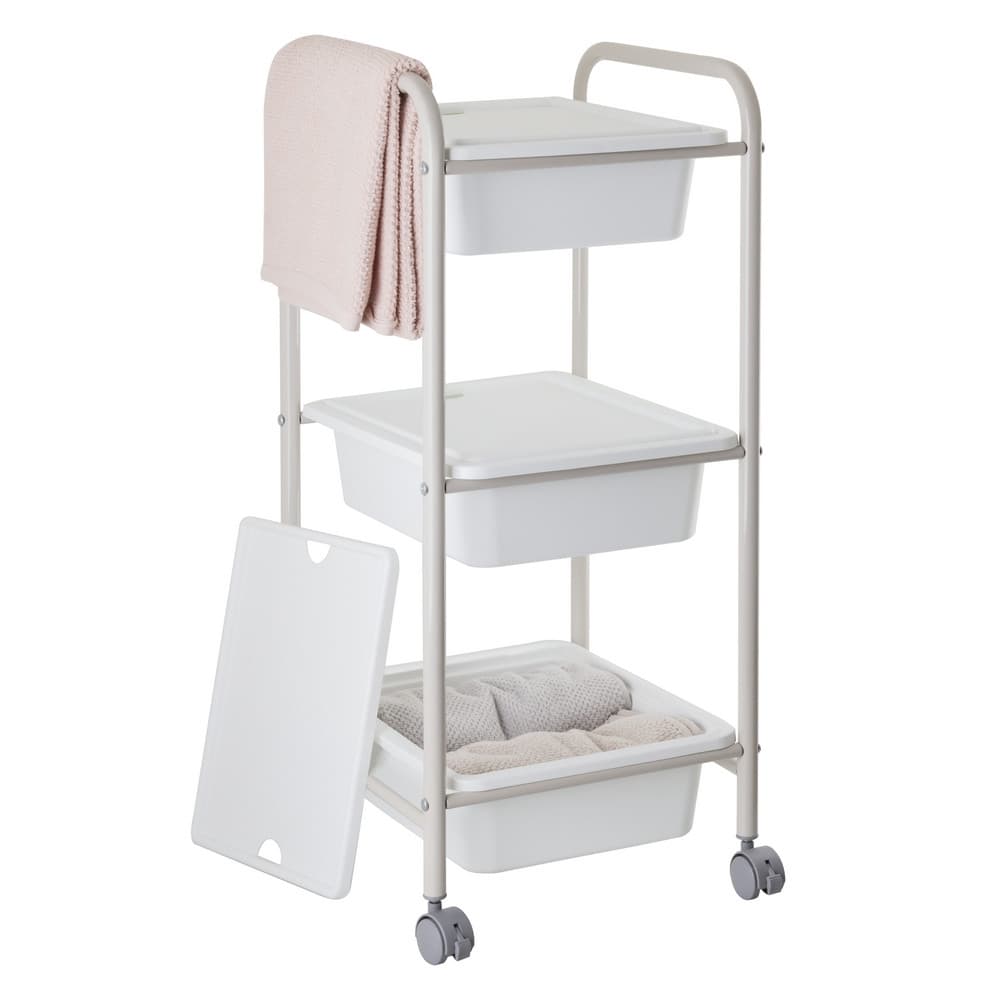 Regał na kółkach AWD INTERIOR 2008 z pojemnikami