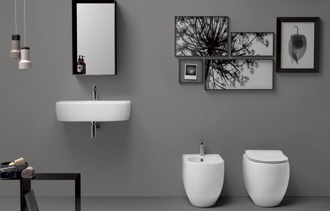 FLO bidet 36x51,5cm, biały
