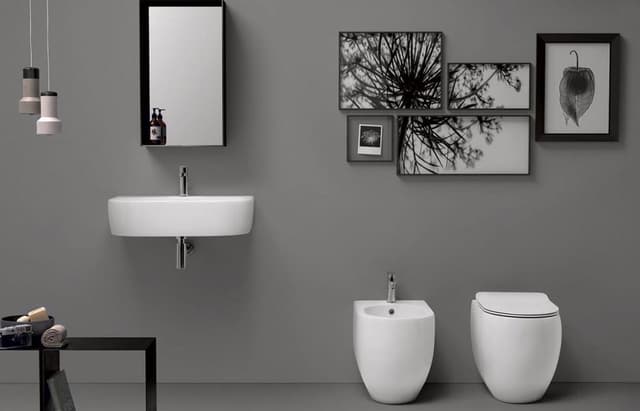 FLO bidet 36x51,5cm, biały
