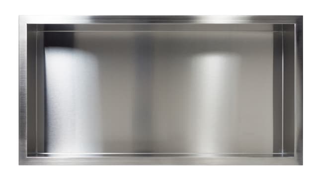 WALL-BOX ONE - Półka wnękowa INOX 60x30x7 cm