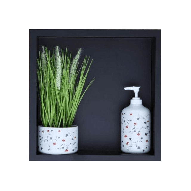 WALL-BOX ONE Black - Półka pojedyncza czarna 30x30x10 cm