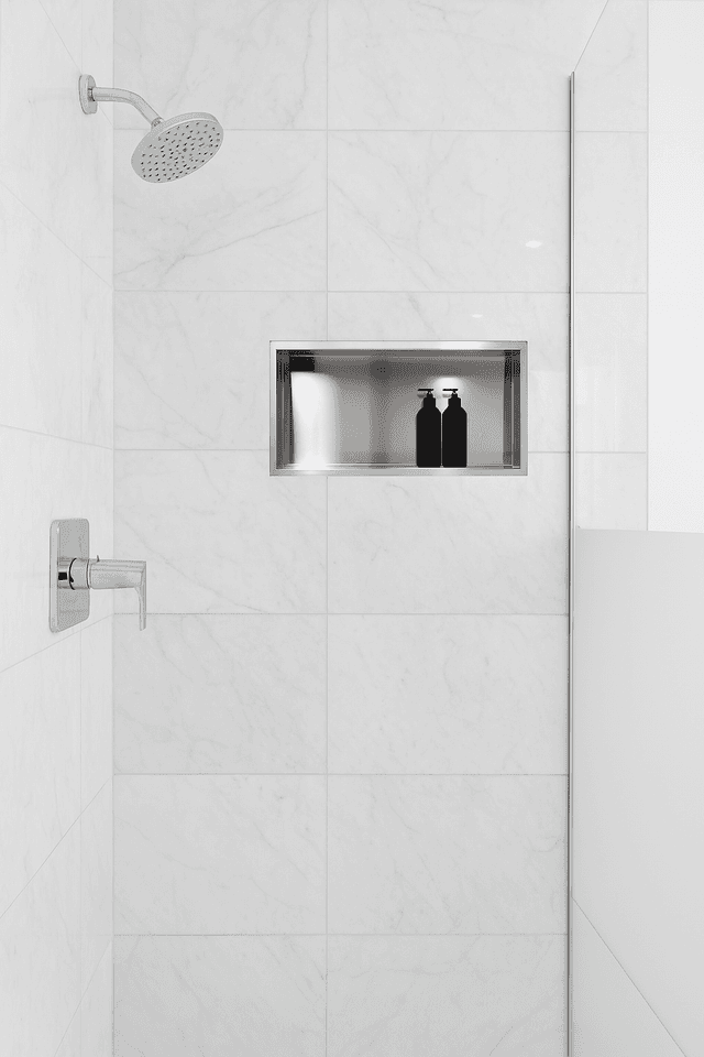 WALL-BOX ONE - Półka wnękowa INOX 60x30x10 cm