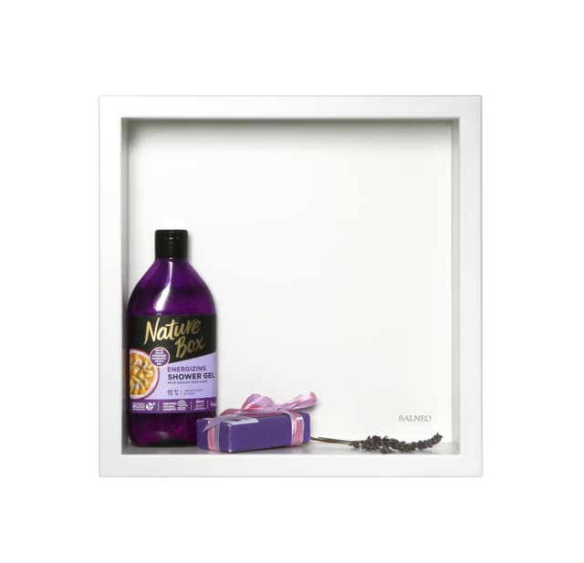 WALL-BOX ONE White - Półka pojedyncza biała 30x30x10 cm