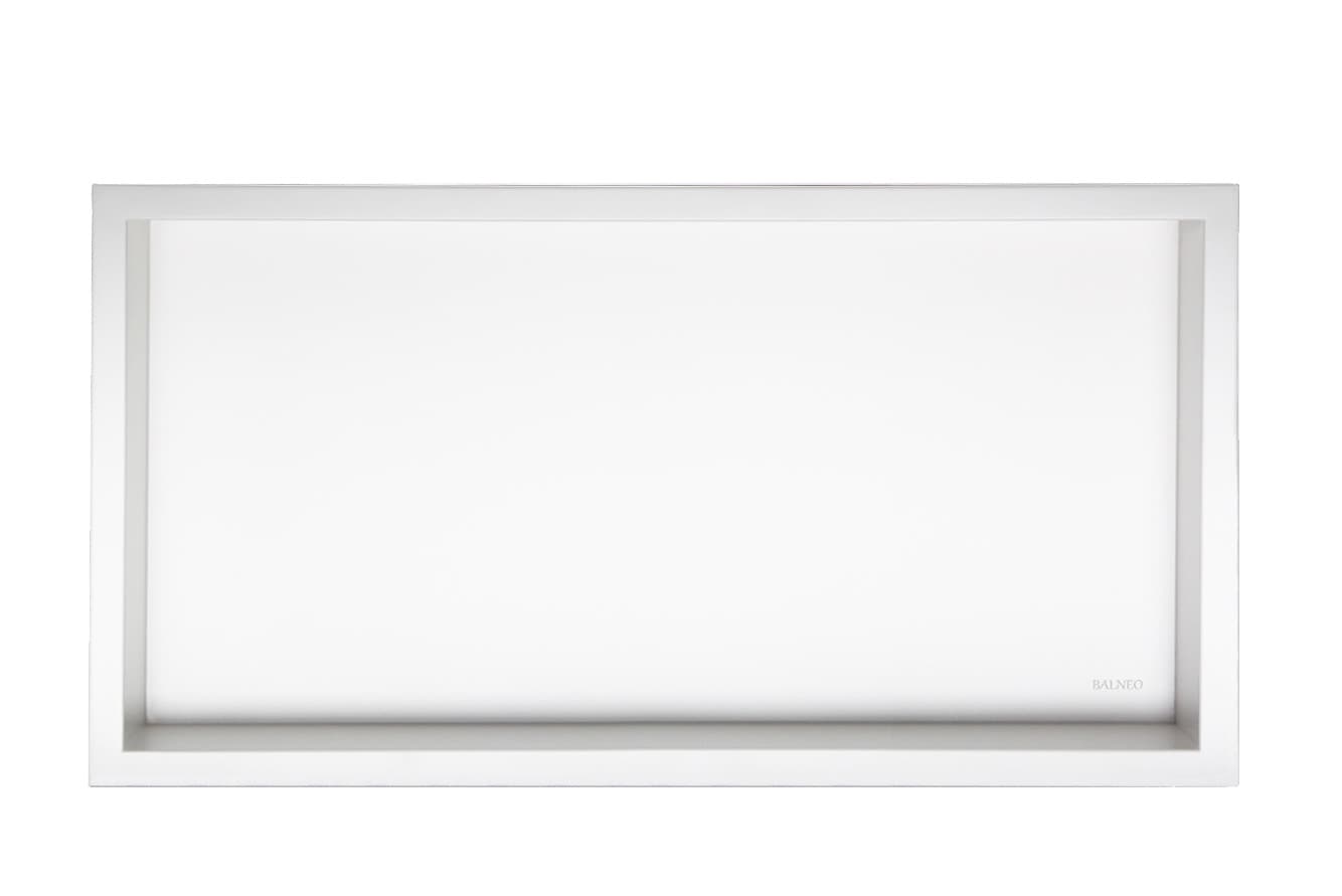WALL-BOX ONE White - Półka pojedyncza biała 60x30x10 cm