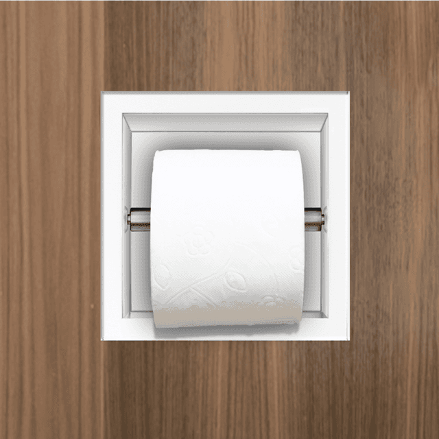 WALL-BOX PAPER 1 White - Podajnik papieru biały