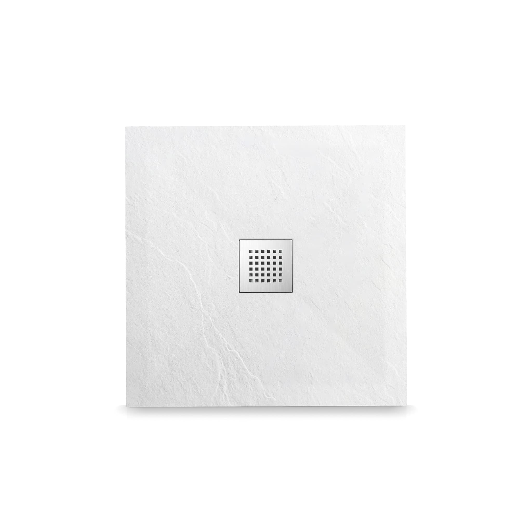 Stone Tray - Brodzik kompozytowy "F" Biały 90x90x2,5