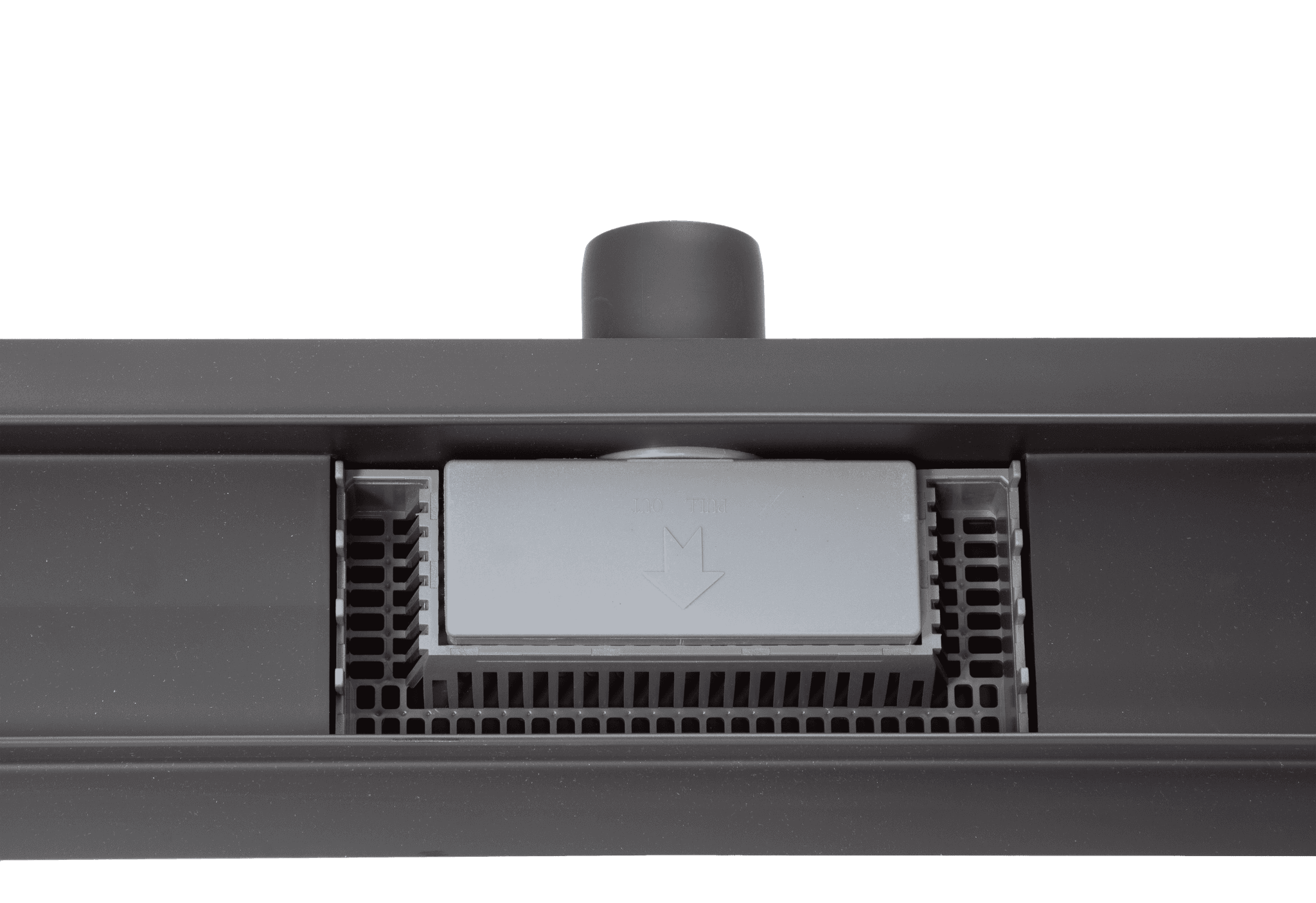 Duplex Next 2w1 Odpływ liniowy 90 cm dwustronny czarny