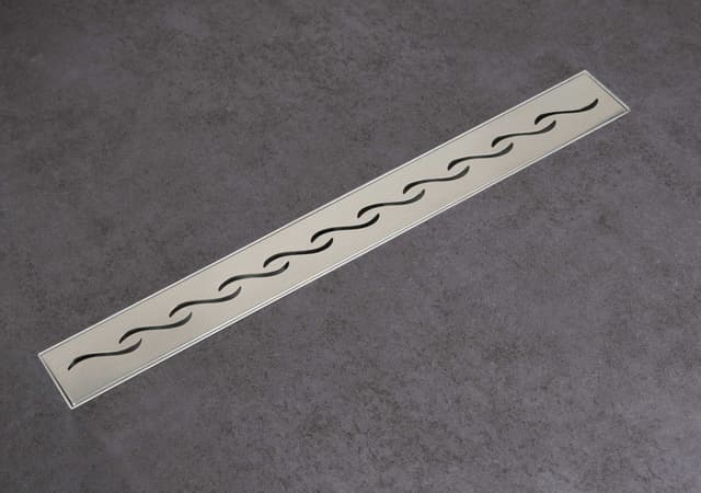 Decor Next Wave Odpływ liniowy 90 cm dekoracyjny chrom