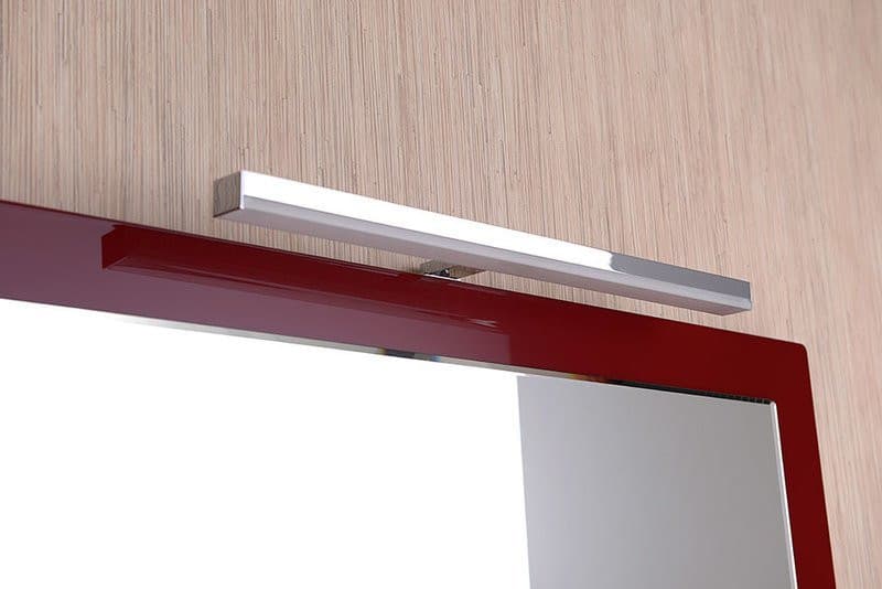 ALBA 4 lampa LED, 500x30x120 mm, 6 W, 230 V, chrom