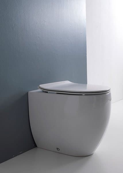 FLO deska WC, SLIM, Soft Close, biała