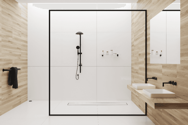 Duplex Next 2w1 Odpływ liniowy 30 cm dwustronny chrom