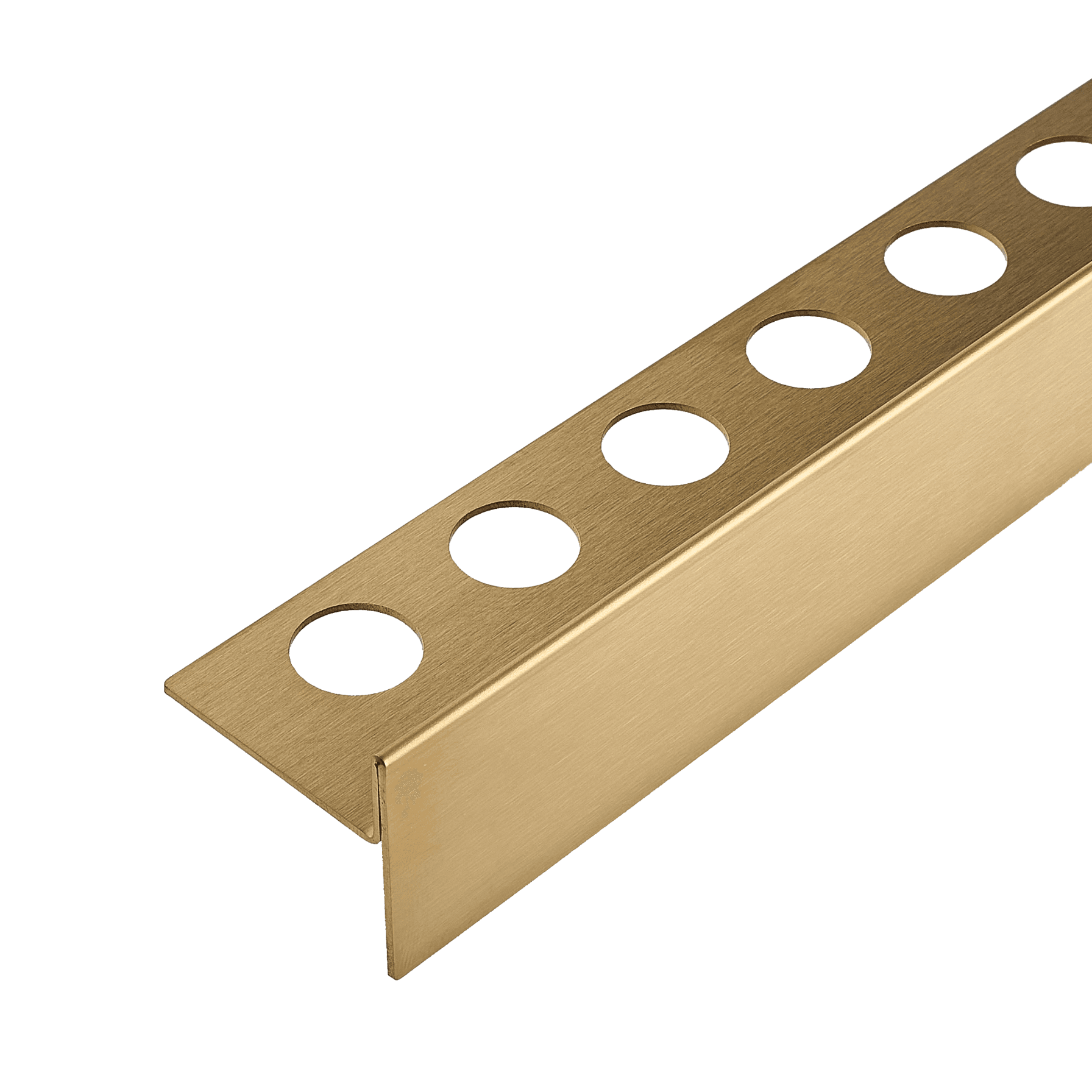 Listwa spadkowa podłogowa lewa 120 cm złota