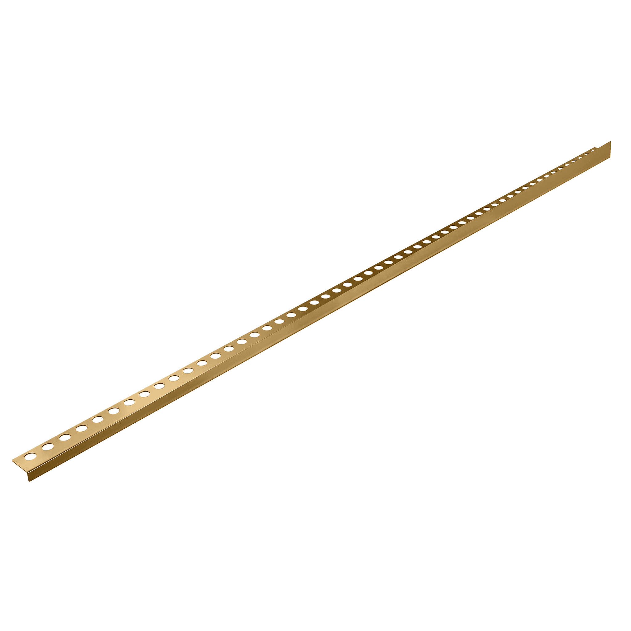 Listwa spadkowa podłogowa lewa 120 cm złota