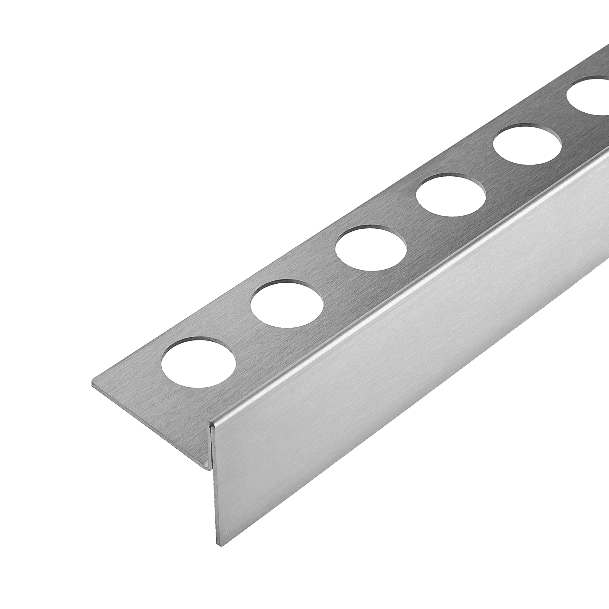 Listwa spadkowa podłogowa lewa 120 cm inox